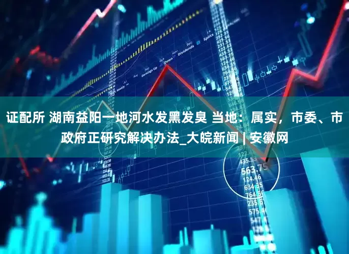 证配所 湖南益阳一地河水发黑发臭 当地：属实，市委、市政府正研究解决办法_大皖新闻 | 安徽网