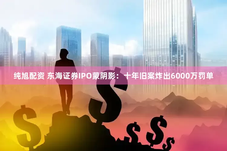 纯旭配资 东海证券IPO蒙阴影：十年旧案炸出6000万罚单